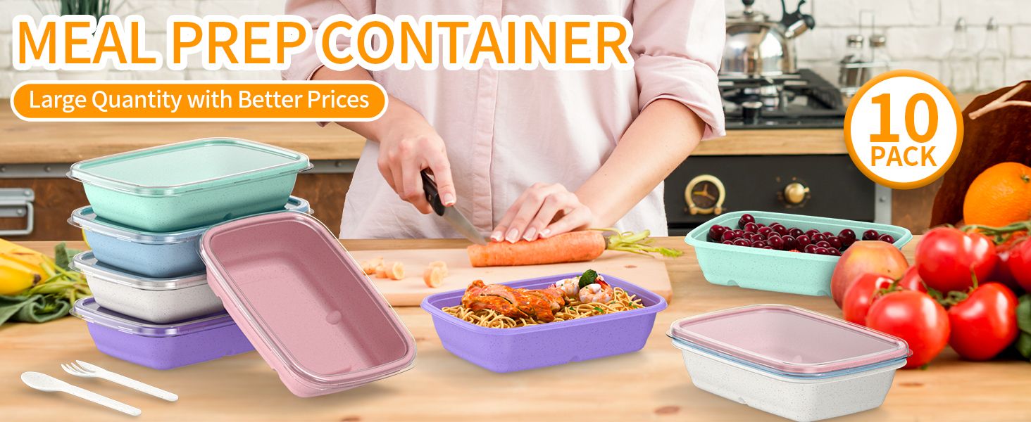 Watch XGXN Bento Lunch Box Set of 10 - Colorful on Amazon Live